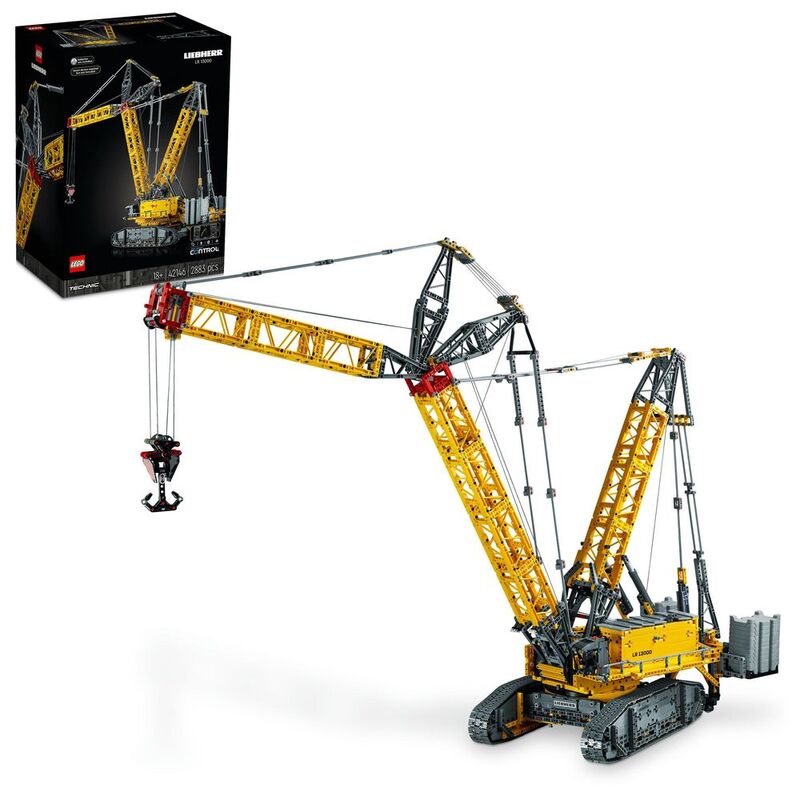 LEGO Technic Liebherr Crawler Crane LR 13000 42146 Building Kit (2,883 Pieces)
