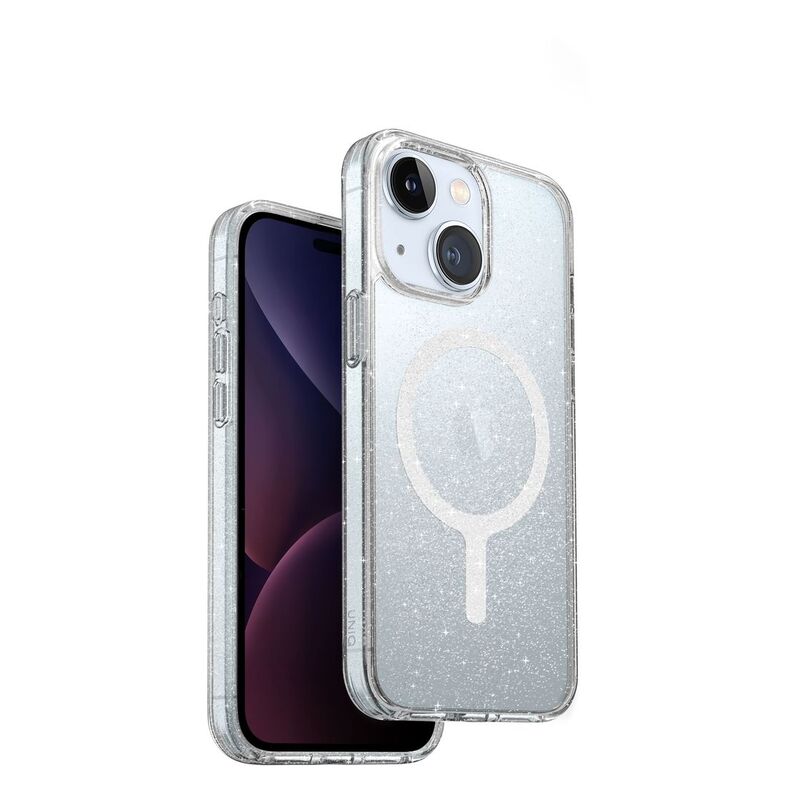 UNIQ Hybrid iPhone 15 Pro Max Case - MagClick Charging Lifepro Xtreme - Tinsel
