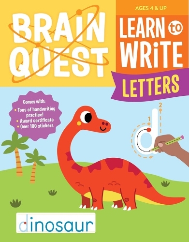 Brain Quest Learn To Write - Letters | Workman Publishing