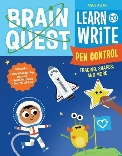 Brain Quest Learn To Write - Pen Control - Tracing - Shapes - & More | Workman Publishing