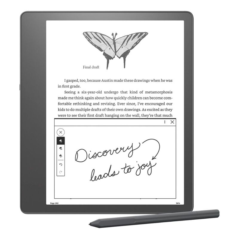 Amazon Kindle Scribe E-Reader 10.2-Inch Display With Premium Pen 64GB - Grey Amazon Kindle Scribe E-Reader 10.2-Inch Display With Premium Pen 64GB - Grey