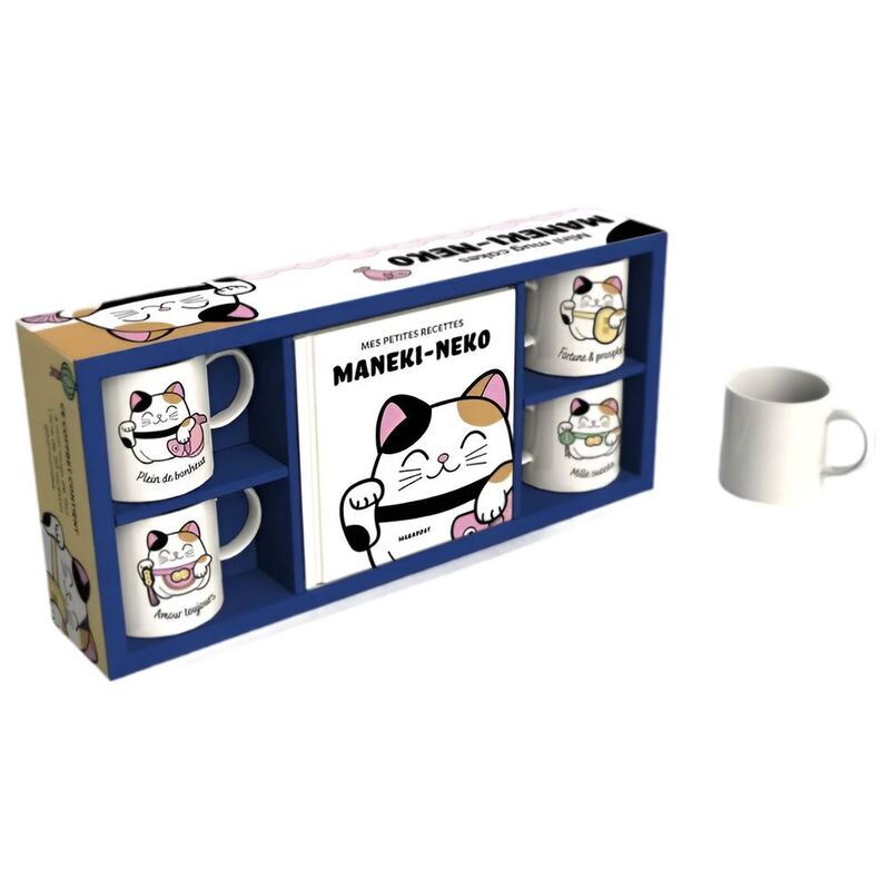 Mini-Mug Cakes Maneki Neko | Marabout Mini-Mug Cakes Maneki Neko | Marabout