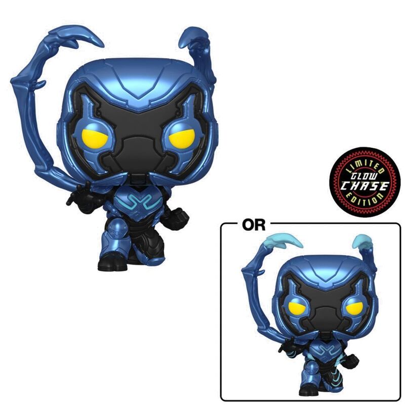 Funko Pop! Movies DC Comics Blue Beetle Pop! 1 3.75-Inch Vinyl Figure (*with Chase)