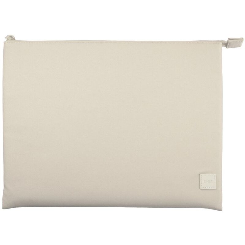 UNIQ Lyon Snug-Fit Protective RPET Fabric Laptop Sleeve 14-inch - Seasalt