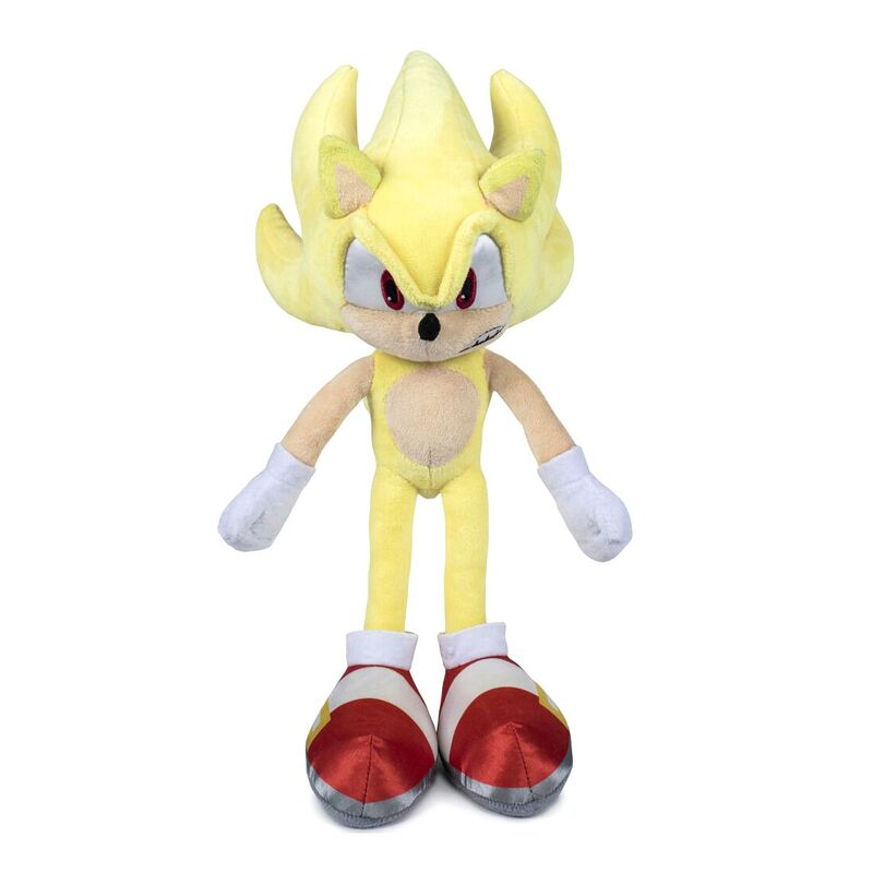 FR Tec Super Sonic The Hedgehog Yellow Plush Toy 30cm