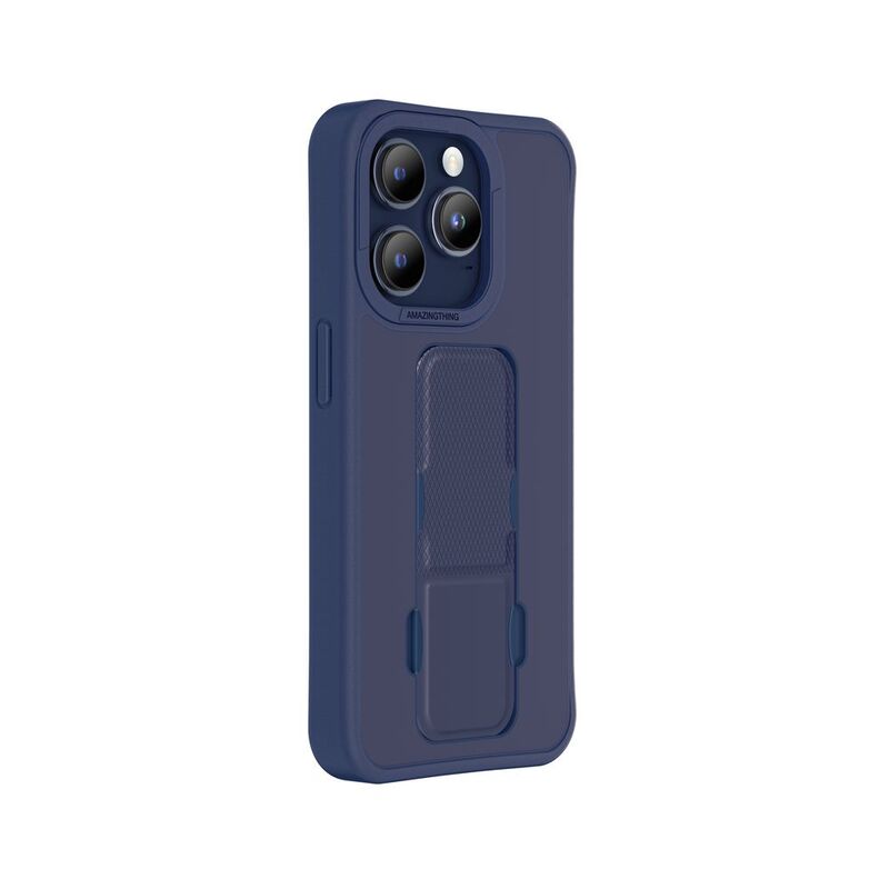 Amazing Thing Matte Pro MagSafe Drop Proof Case For iPhone 15 Pro 6.1-Inch - Dark Blue