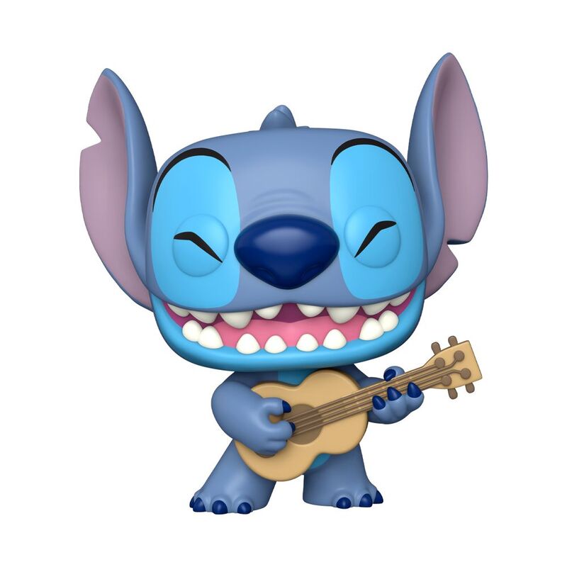 Funko Pop! Jumbo Disney Lilo & Stitch Stitch with Uke 10-Inch Vinyl Figure Funko Pop! Jumbo Disney Lilo & Stitch Stitch with Uke 10-Inch Vinyl Figure