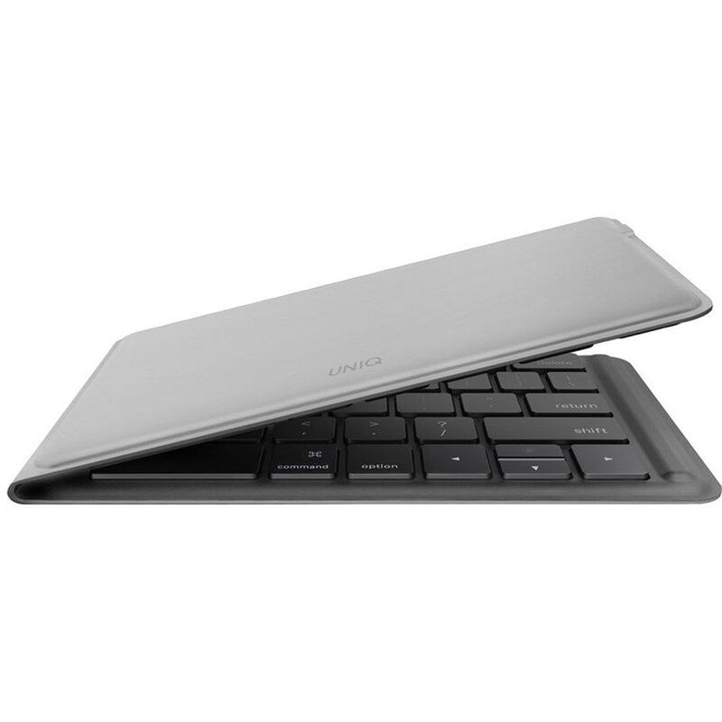 UNIQ Forio Foldable Bluetooth Keyboard - Chalk Grey (US English) UNIQ Forio Foldable Bluetooth Keyboard - Chalk Grey (US English)