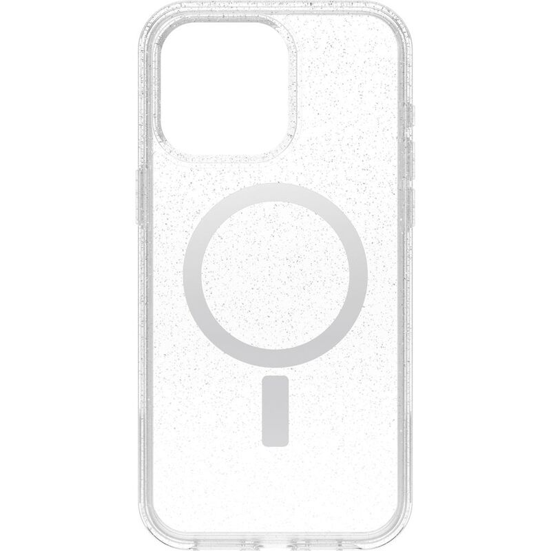 Otterbox iPhone 15 Pro Max Symmetry Clear MagSafe Case Stardust - Clear