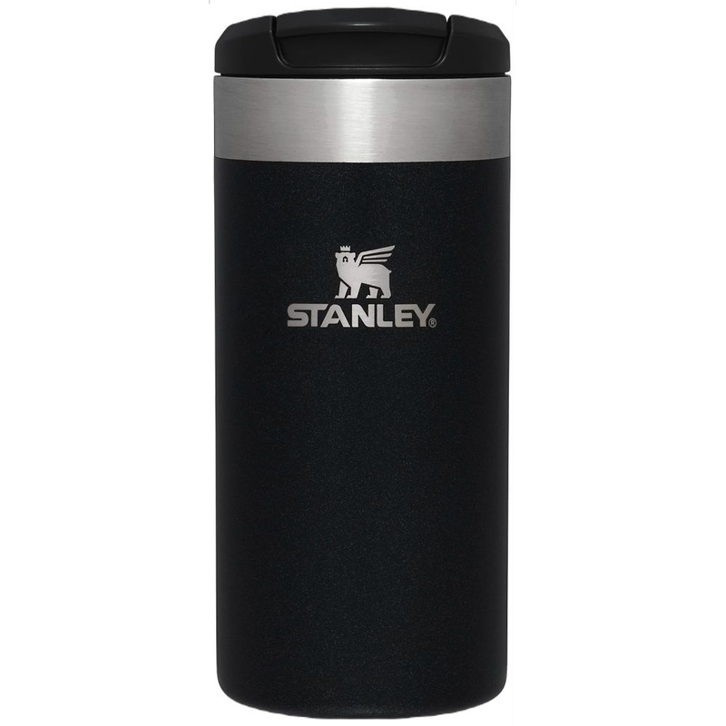 Stanley Aerolight Transit Stainless Steel Travel Mug 350ml - Black Metallic
