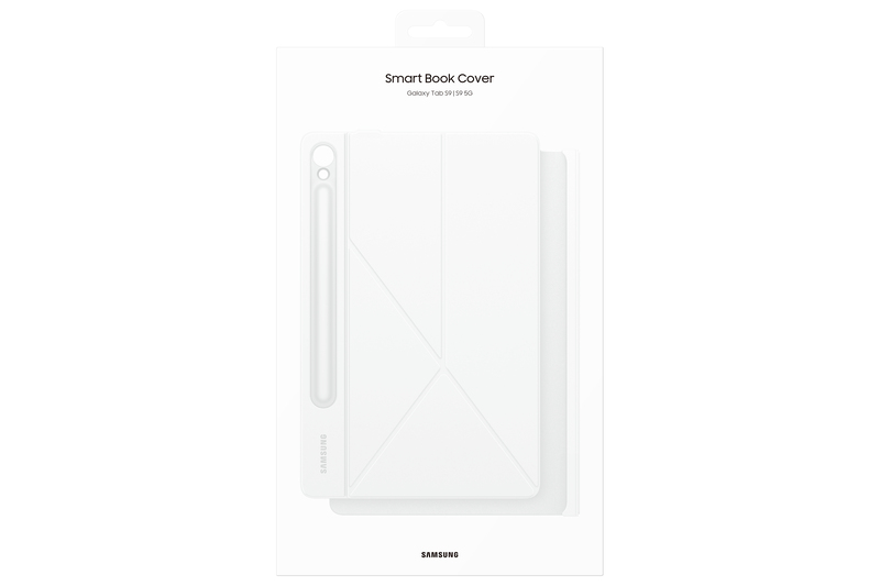 Samsung Tab S9 Smart Book Cover - White