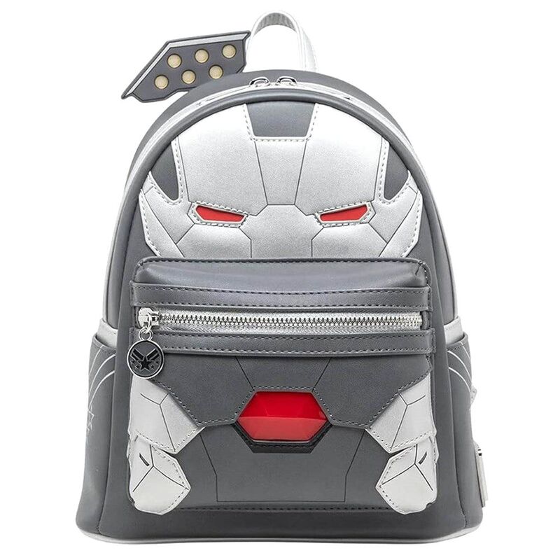 Loungefly! Leather Marvel War Machine Cosplay Backpack