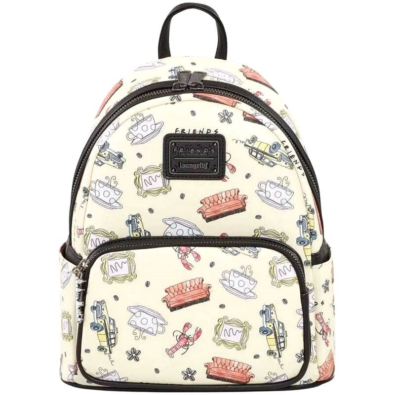 Loungefly! Leather Friends Lobster All-Over-Print Mini Backpack