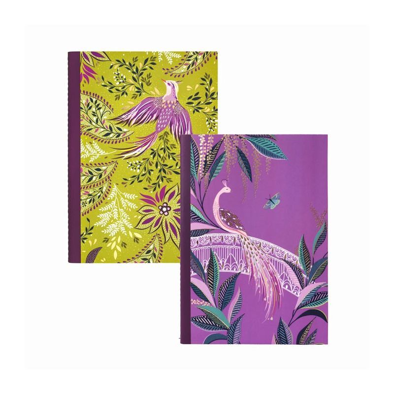 Sara Miller Haveli Garden A5 Notebooks (Set Of 2) Sara Miller Haveli Garden A5 Notebooks (Set Of 2)
