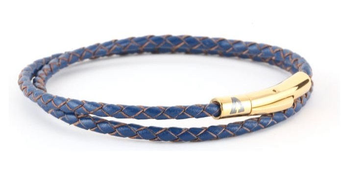 Alvarino Men's Leather Bracelet - ALV-BR164320S