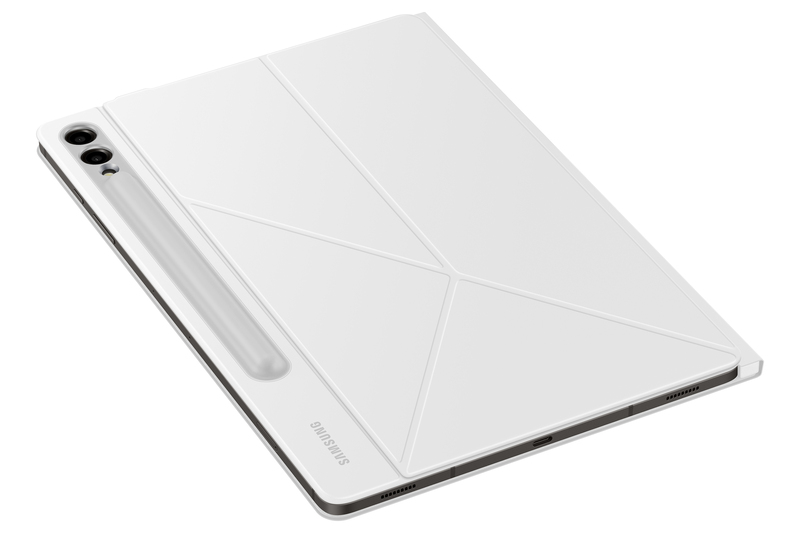 Samsung Tab S9+ Smart Book Cover - White