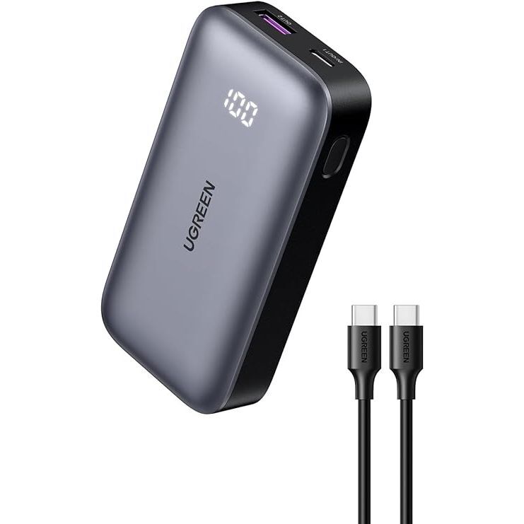 Ugreen 10000mAh Two-Way Fast Charging Power Bank - Grey Ugreen 10000mAh Two-Way Fast Charging Power Bank - Grey