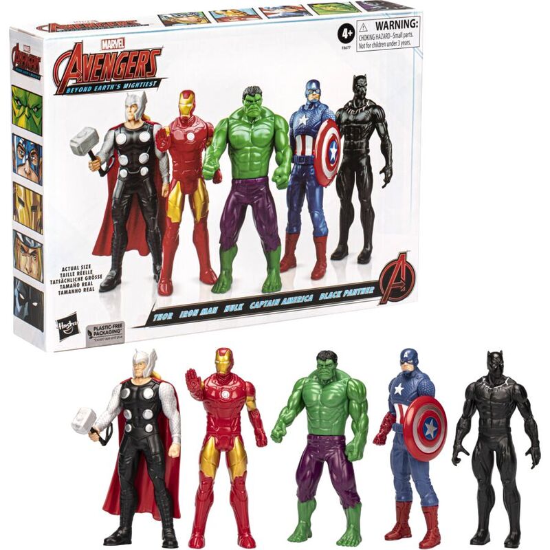Hasbro Marvel Avengers Beyond Earth Mightiest 5 Figure Multipack (Pack of 5) F8677