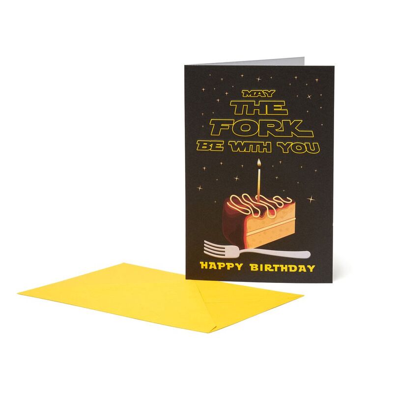 Legami Fork Large Greeting Card (11.5 X 17cm) Legami Fork Large Greeting Card (11.5 X 17cm)