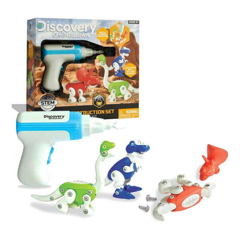 Discovery Mindblown Toy Dinosaur Construction Set (90 Pieces) Discovery Mindblown Toy Dinosaur Construction Set (90 Pieces)