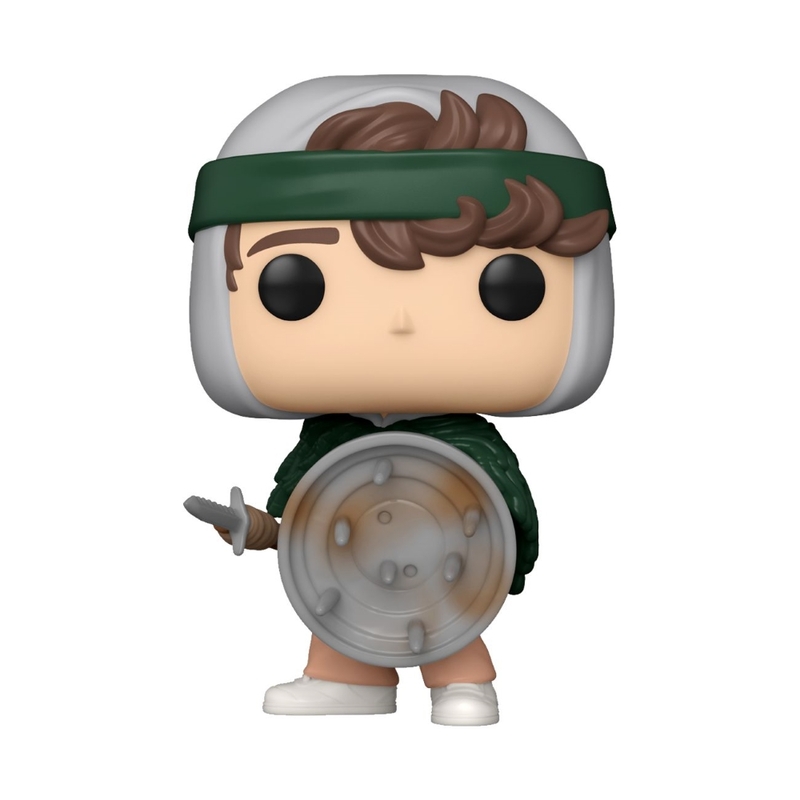 Funko Pop! Television Stranger Things S4 - Hunter Dustin With Shield​​ 3.75-Inch Vinyl Figure