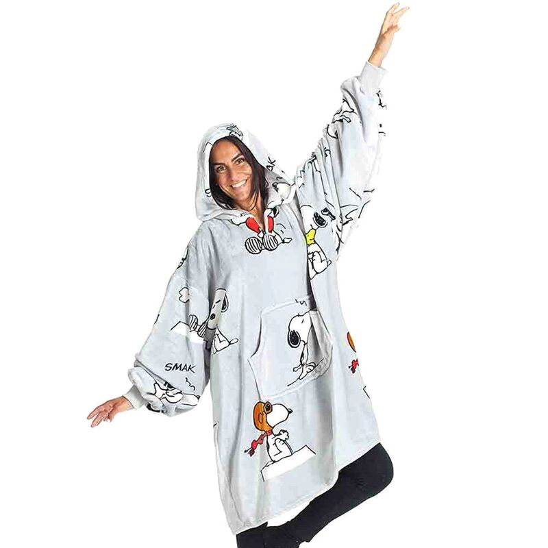 Kanguru Snoopy Hoodie Wearable Blanket (95 x 90cm) Kanguru Snoopy Hoodie Wearable Blanket (95 x 90cm)
