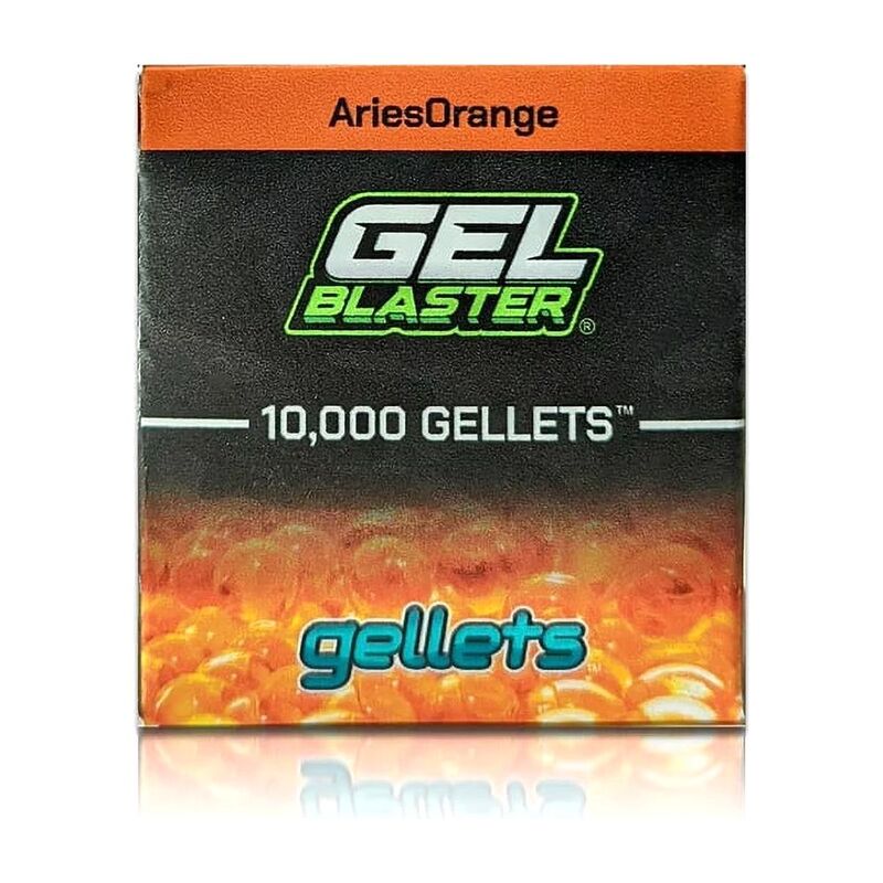 Gel Blaster Gellets - Orange (Includes 10000 Gellets)