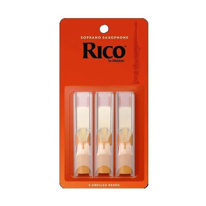 Rico by D'Addario Tenor Saxophone Reeds - Strength 2 - Box Of 3 Pieces