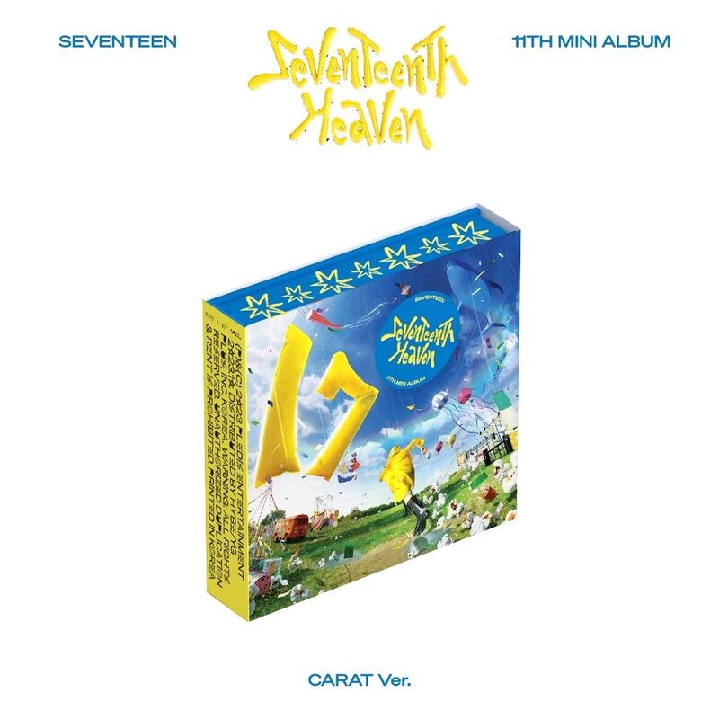 11th Mini Album - Seventeenth Heaven (Carat Ver.) | Seventeen