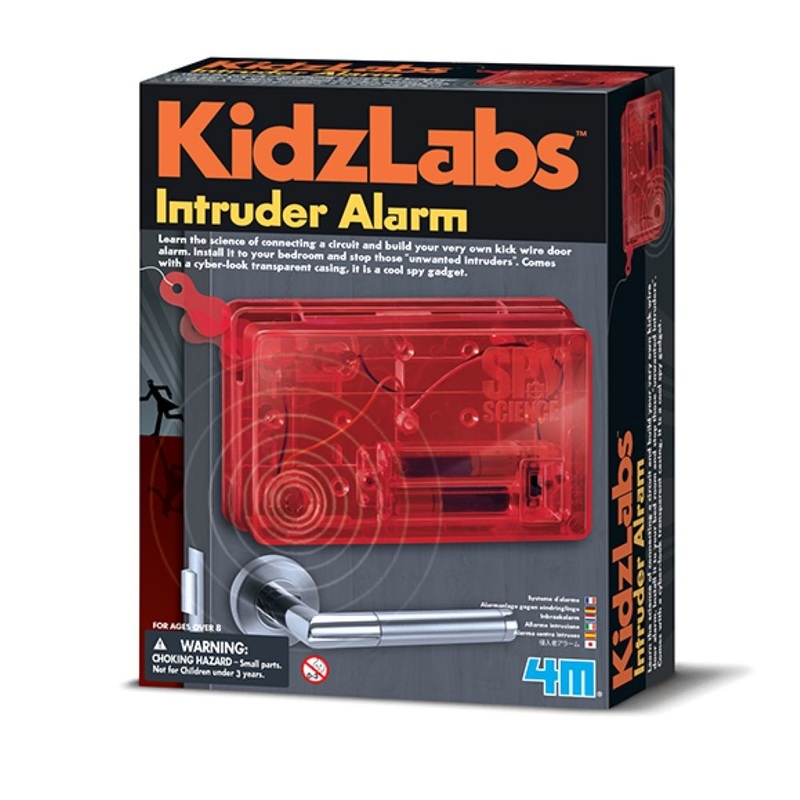 4M Kidz Labs Spy Science Intruder Alarm