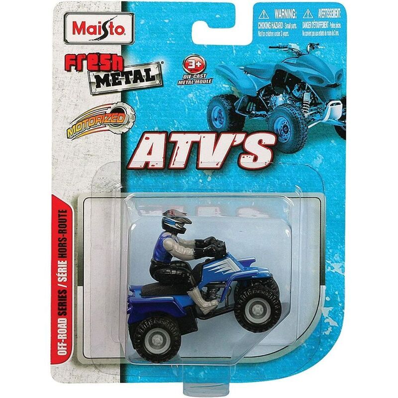 Maisto Fm Atv's Die Cast Model Car (Assorted - Includes 1) Maisto Fm Atv's Die Cast Model Car (Assorted - Includes 1)