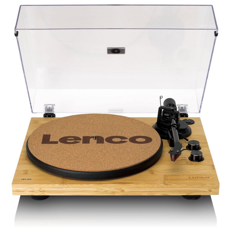 Lenco LBT-335BA with Bluetooth and Ortofon 2M Red Cartridge - Bamboo Lenco LBT-335BA with Bluetooth and Ortofon 2M Red Cartridge - Bamboo
