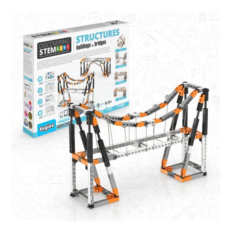 Engino Discovering Stem Structures Buildings & Bridges Set Engino Discovering Stem Structures Buildings & Bridges Set