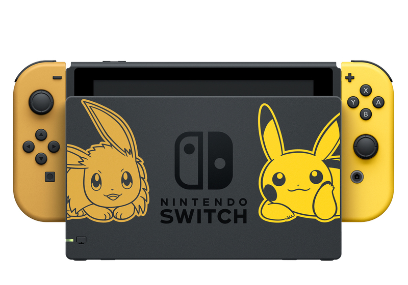 Nintendo Switch 32GB Pokemon Let's Go Pikachu Edition + Poke Ball Plus (US)