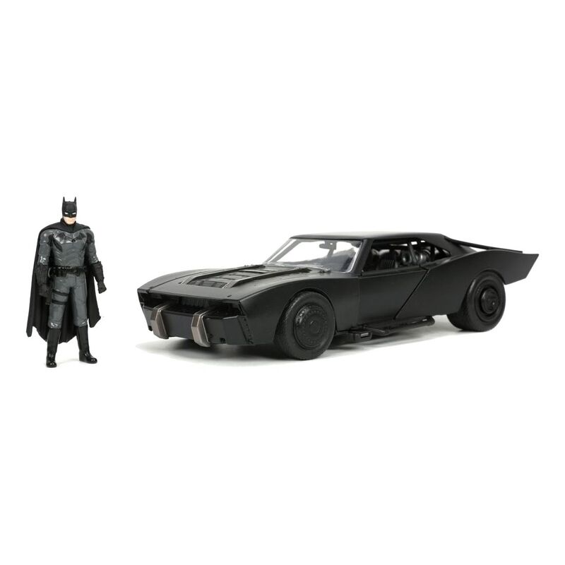 Jada Toys DC The Batman Movie Batman And Batmobile Diecast Model Car 1.24 Scale Jada Toys DC The Batman Movie Batman And Batmobile Diecast Model Car 1.24 Scale