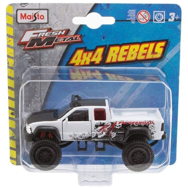 Maistro Fm 4 x 4 Rebels Die-Cast Car (Assorted - Includes 1) Maistro Fm 4 x 4 Rebels Die-Cast Car (Assorted - Includes 1)