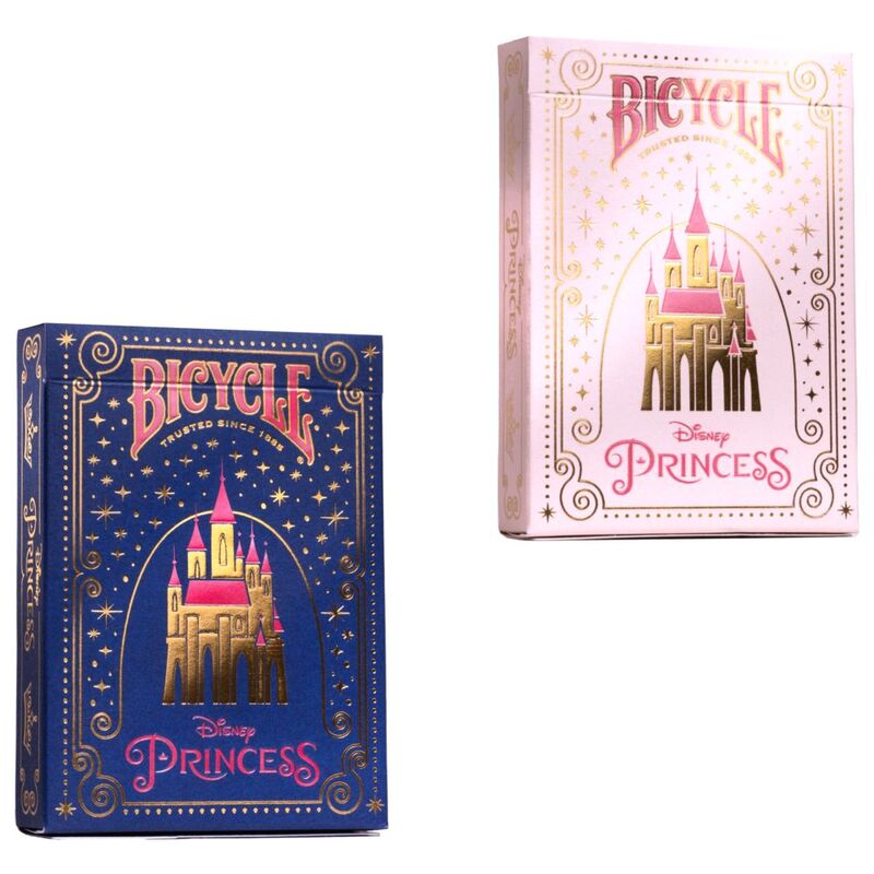 Bicycle Playing Cards Disney Princess (Assorted - Includes 1) (Pink/Navy) Bicycle Playing Cards Disney Princess (Assorted - Includes 1) (Pink/Navy)