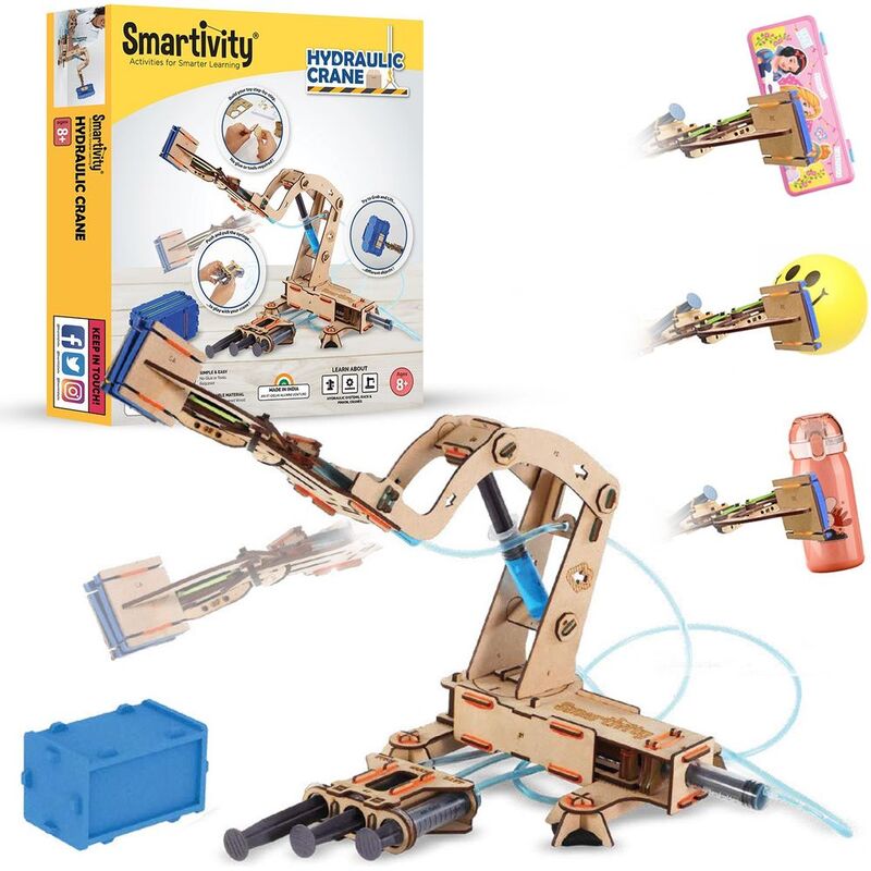 Smartivity Pump It Move It Hydraulic Crane