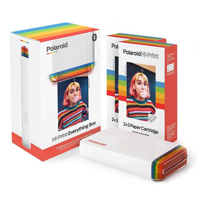 Polaroid Hi Print 2 x 3 Pocket Photo Printer - Everything Box