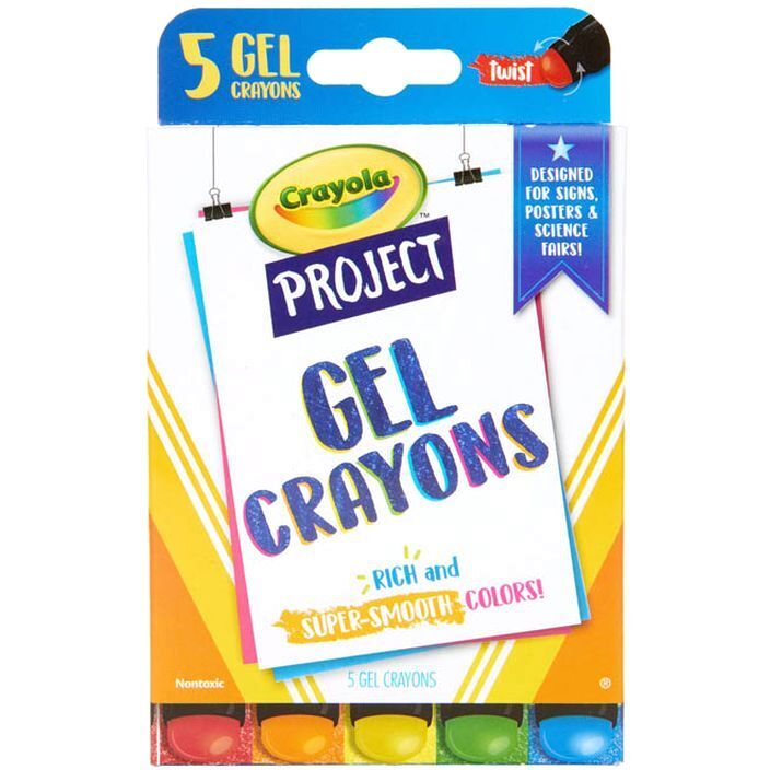 Crayola Project Gel Crayons (Set of 5)
