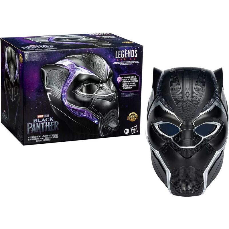 Hasbro Marvel Legends Series Legacy Collection Black Panther Electronic Helmet F3453 Hasbro Marvel Legends Series Legacy Collection Black Panther Electronic Helmet F3453