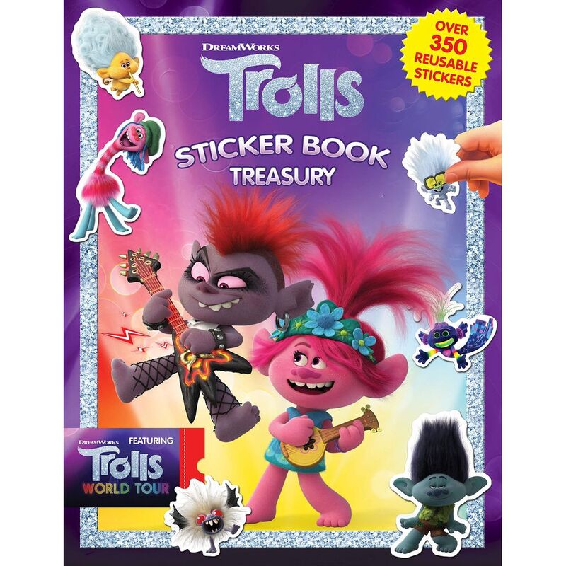 Trolls 2 Sticker Book Treasury | Phidal