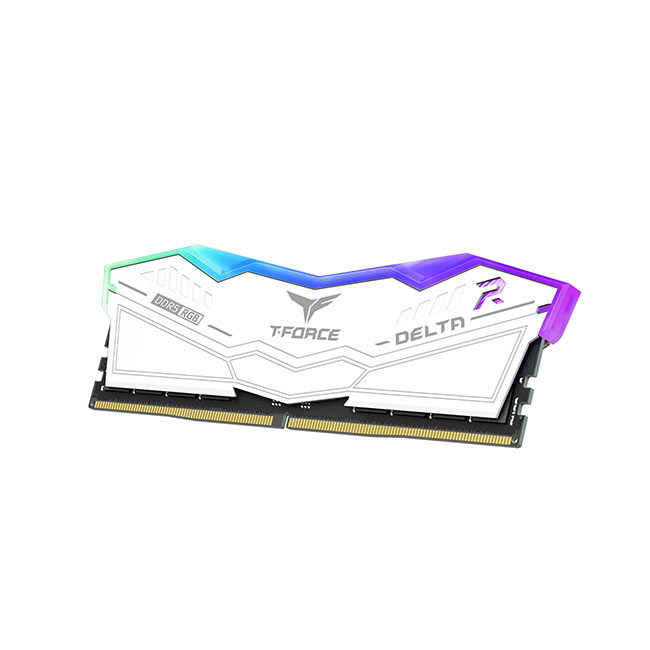 TeamGroup Delta RGB 32GB (2X16GB) DDR5 PC5-51200 6400MHZ  - White