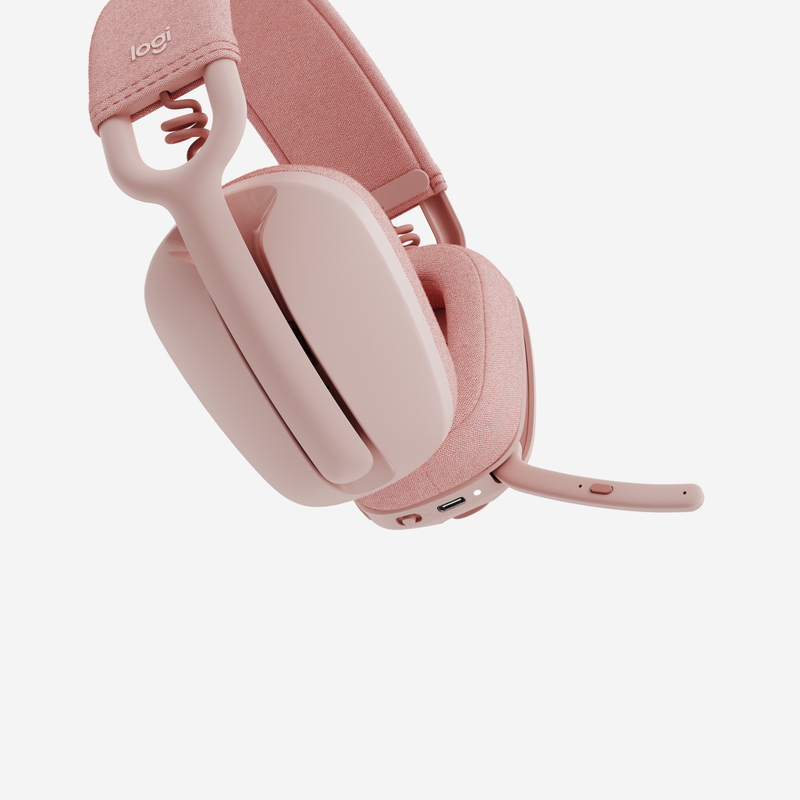Logitech 981-001224 Zone Vibe 100 Wireless Headphones - Rose