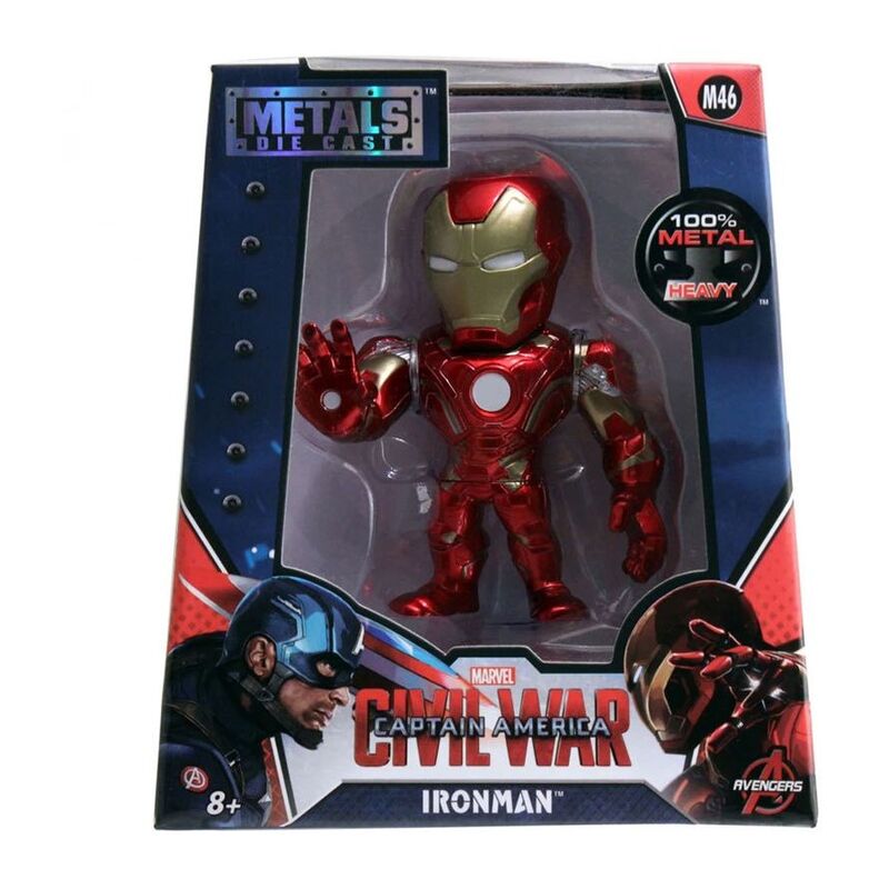 Jada Toys Marvel 4 Inch Ironman Metal Figurine