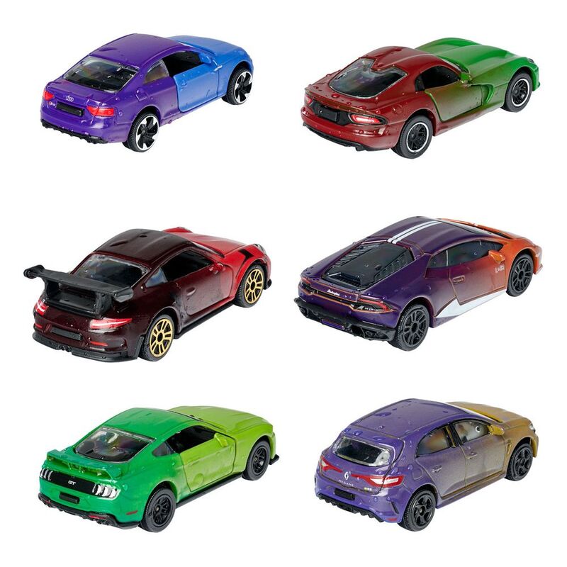 Majorette Premium Color Changer Diecast Model Car Limited Edition 6 - 1.64 Scale (Assortment - Includes 1)