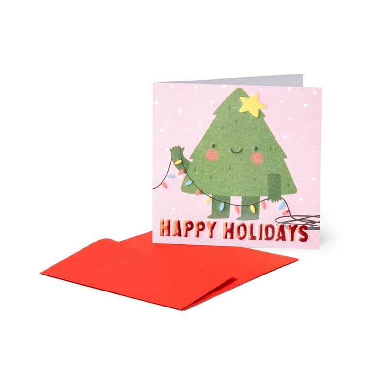 Legami Small Christmas Greeting Card - Xmas Tre - Xmas Tree Legami Small Christmas Greeting Card - Xmas Tre - Xmas Tree