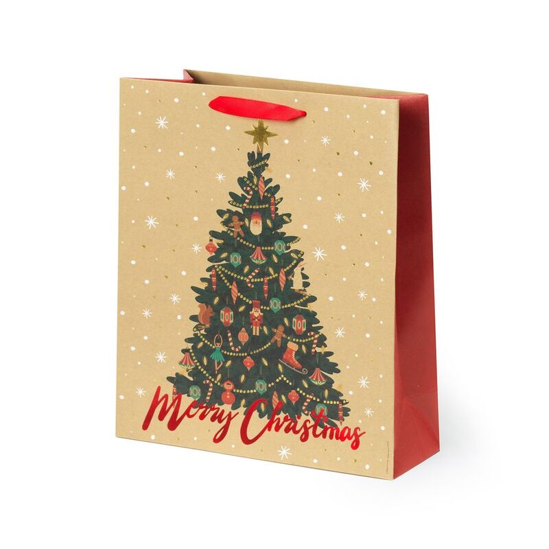 Legami Christmas Gift Bag - Large - Xmas Tree Legami Christmas Gift Bag - Large - Xmas Tree