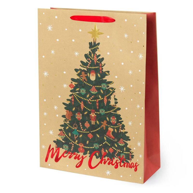 Legami Christmas Gift Bag - X-Large - Xmas Tree Legami Christmas Gift Bag - X-Large - Xmas Tree