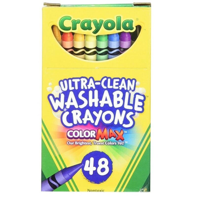 Crayola Ultra-Clean Washable Crayons (48 Pack)